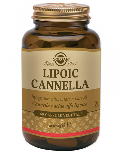 LIPOIC CANNELLA CAPSULE DELLA SOLGAR 60CPS