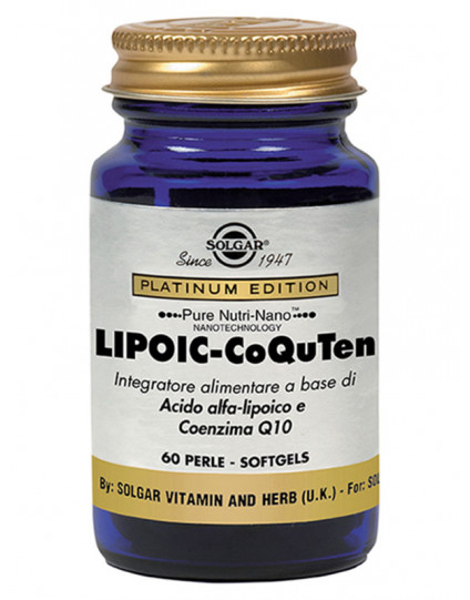 LIPOIC-COQUTEN PERLE DELLA SOLGAR 60PERLE