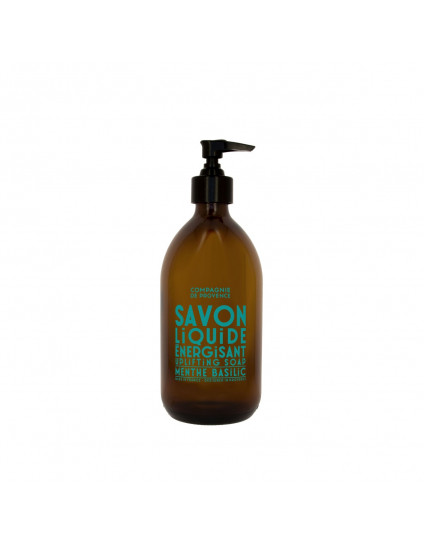 SAPONE LIQUIDO DI MARSIGLIA ENERGIZZANTE AL BASILICO E MENTA