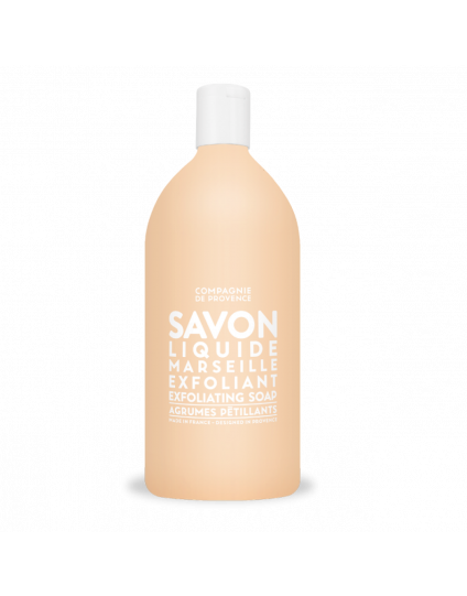 SAPONE LIQUIDO DI MARSIGLIA ESFOGLIANTE AGLI AGRUMI RICARICA