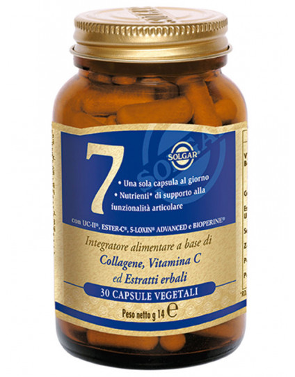 SOLGAR7 CAPSULE DELLA SOLGAR 30CPS