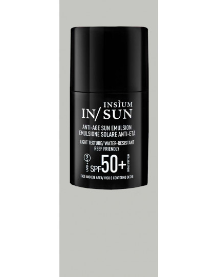 INSIUM VISO ANTI-ETÀ EMULSIONE LEGGERA SPF50+ PROTEZIONE MOLTO ALTA